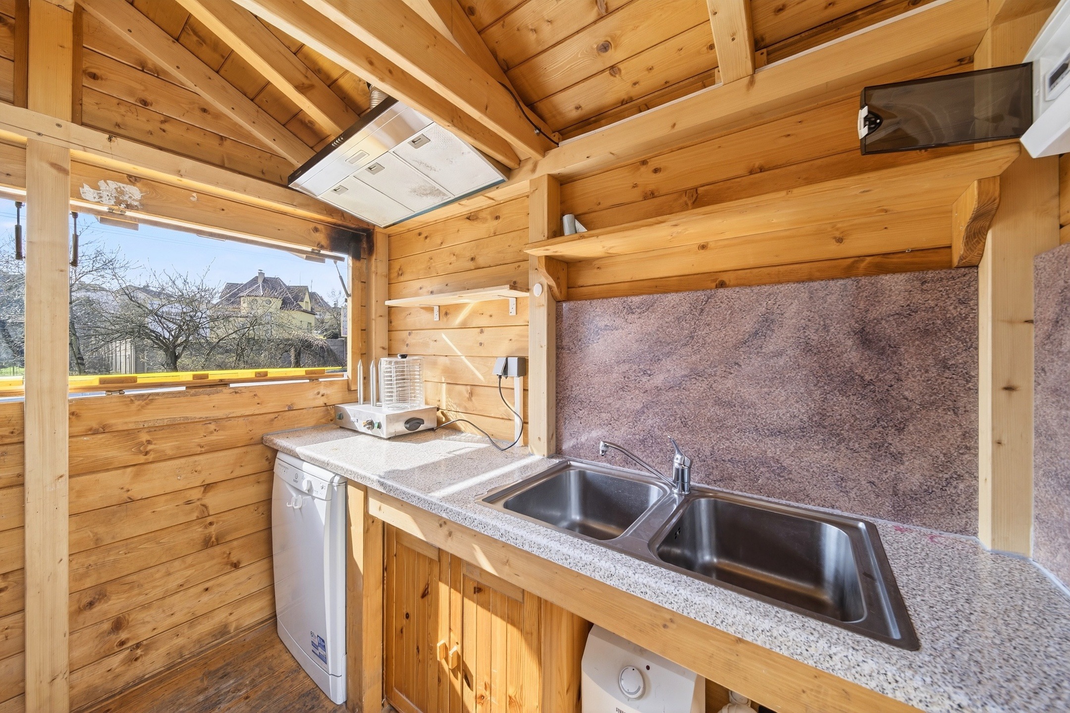 Vnitřní prostor stánku